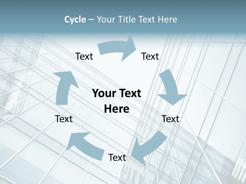 Solitude Wall Transparent PowerPoint Template