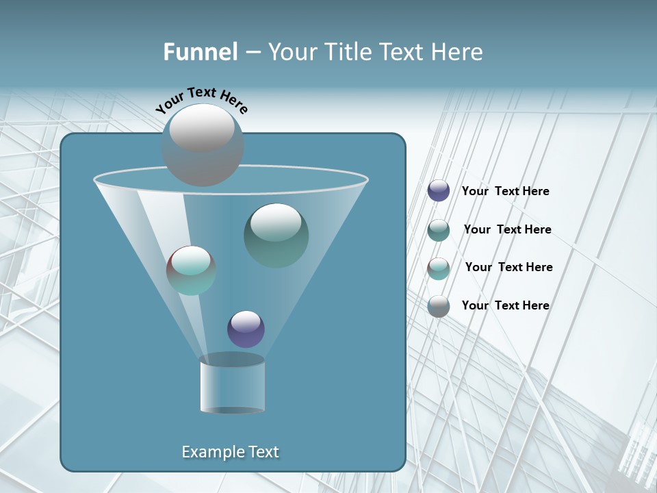 Solitude Wall Transparent PowerPoint Template