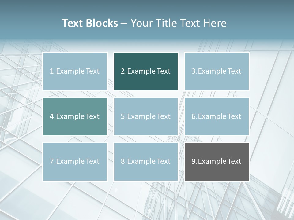 Solitude Wall Transparent PowerPoint Template