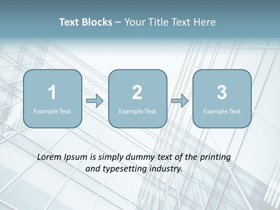 Solitude Wall Transparent PowerPoint Template