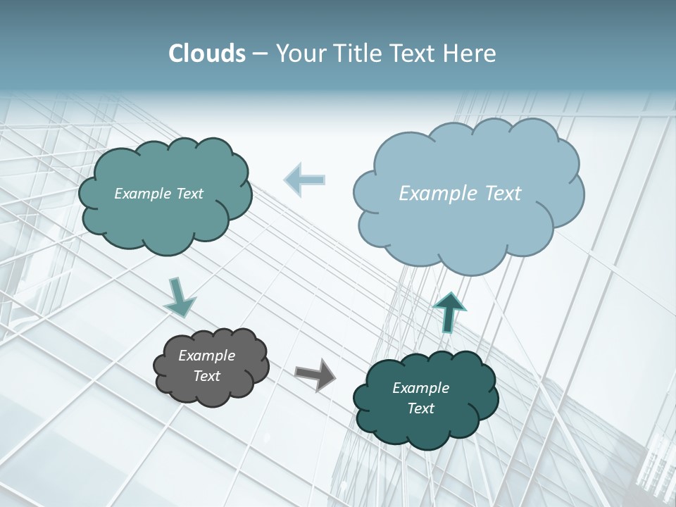 Solitude Wall Transparent PowerPoint Template