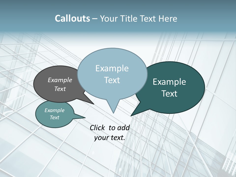 Solitude Wall Transparent PowerPoint Template