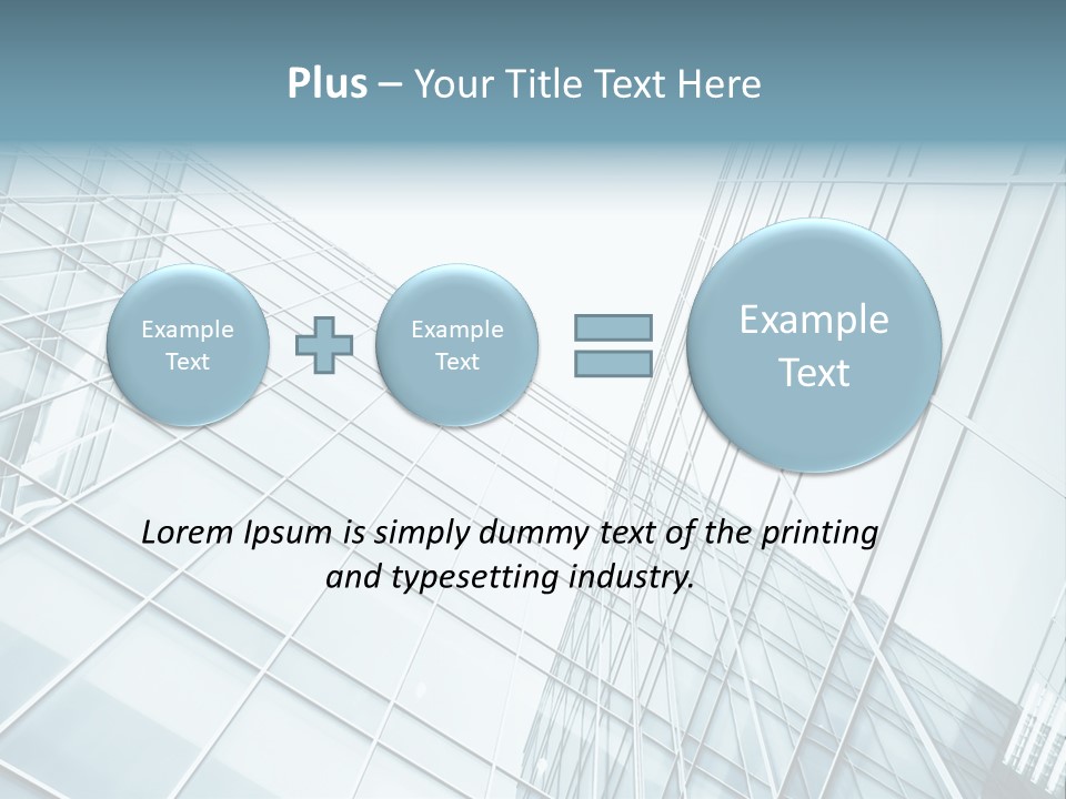 Solitude Wall Transparent PowerPoint Template