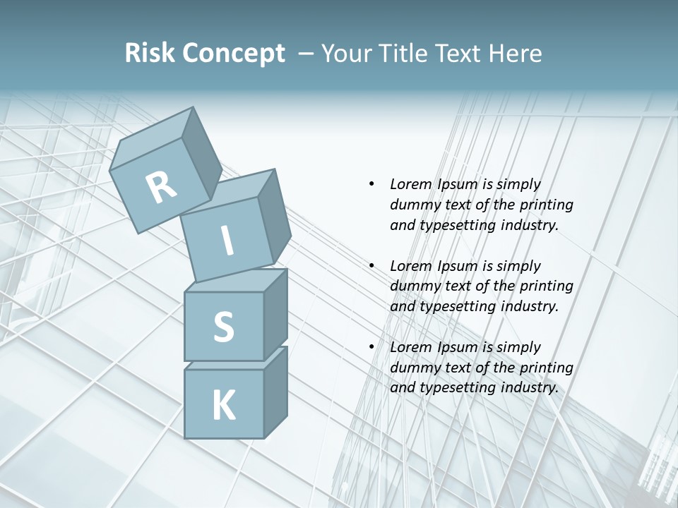 Solitude Wall Transparent PowerPoint Template