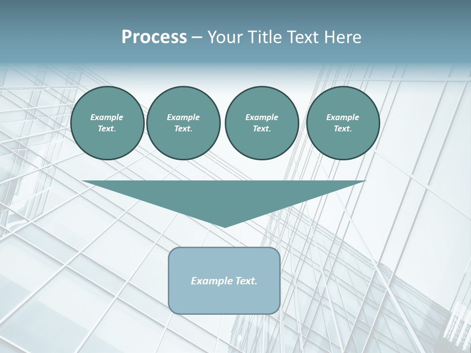 Solitude Wall Transparent PowerPoint Template