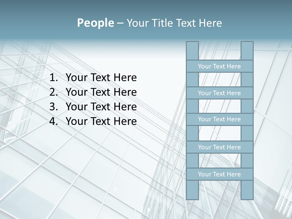 Solitude Wall Transparent PowerPoint Template