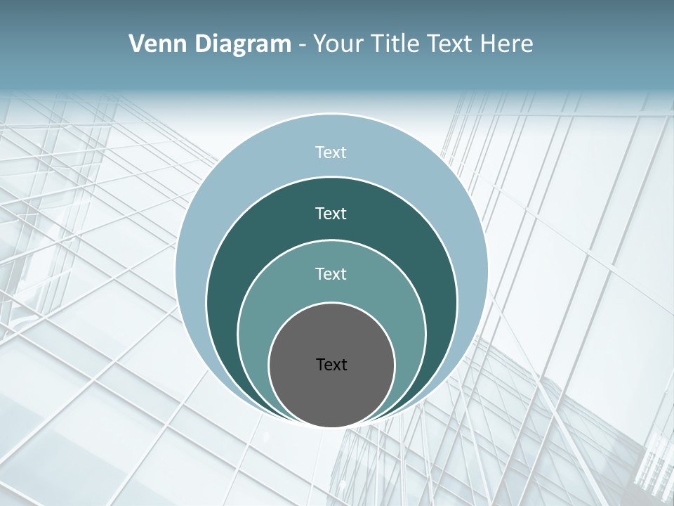 Solitude Wall Transparent PowerPoint Template