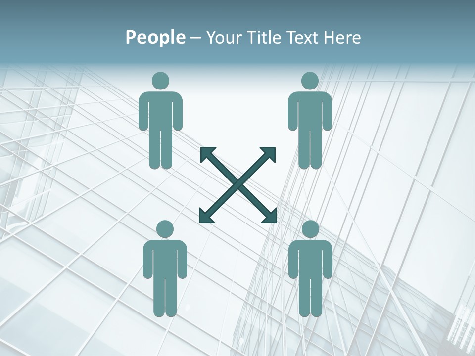 Solitude Wall Transparent PowerPoint Template