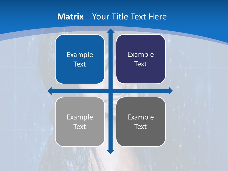 Water Hair Body PowerPoint Template