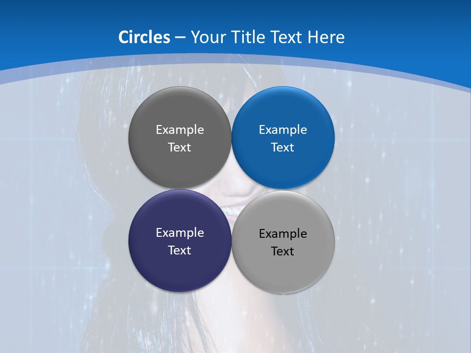 Water Hair Body PowerPoint Template