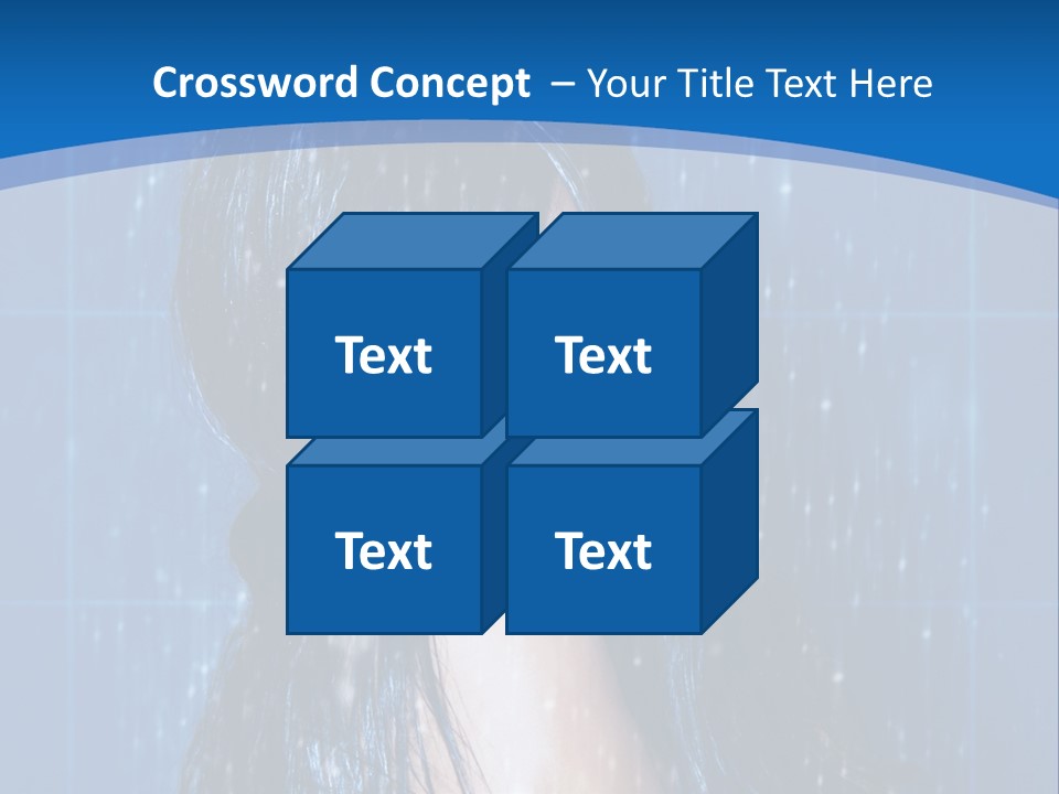 Water Hair Body PowerPoint Template