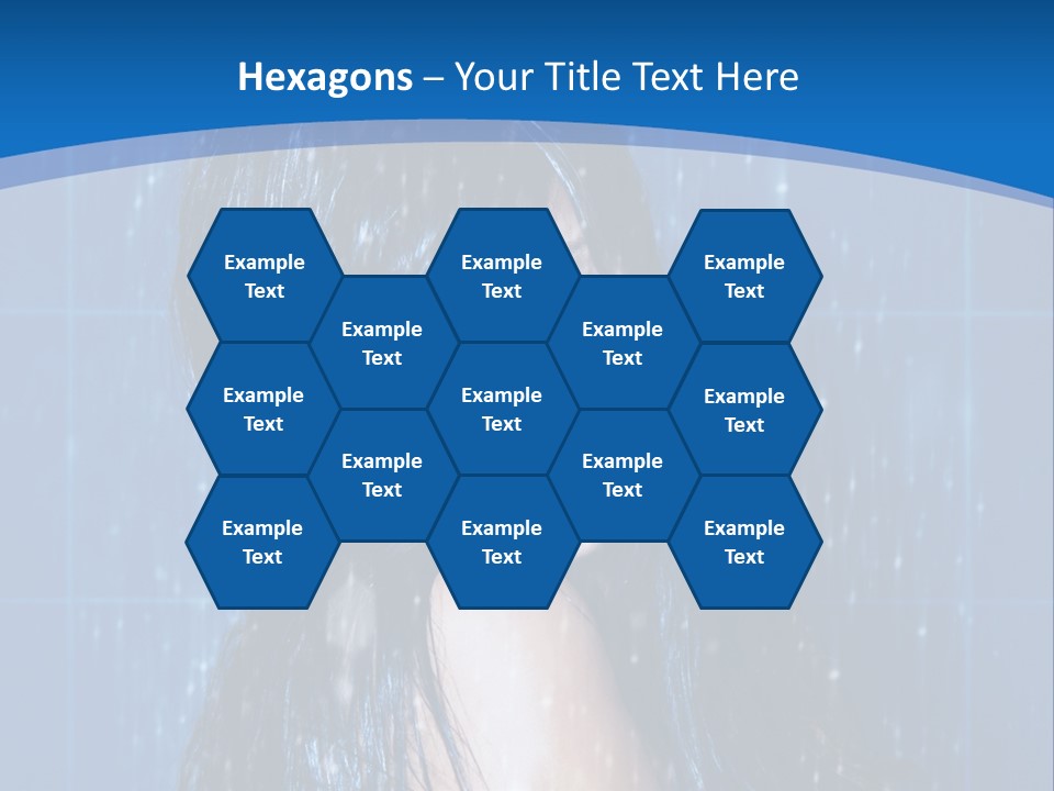 Water Hair Body PowerPoint Template