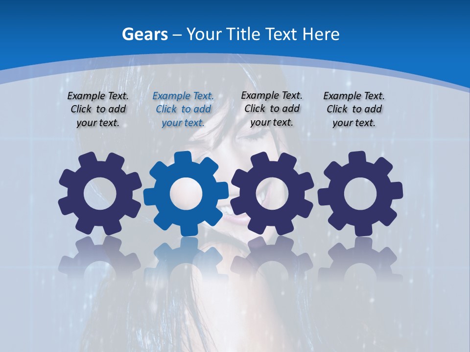 Water Hair Body PowerPoint Template