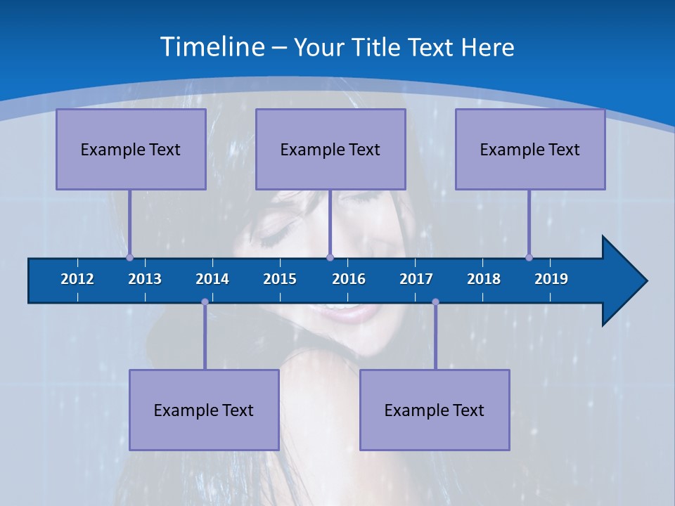 Water Hair Body PowerPoint Template