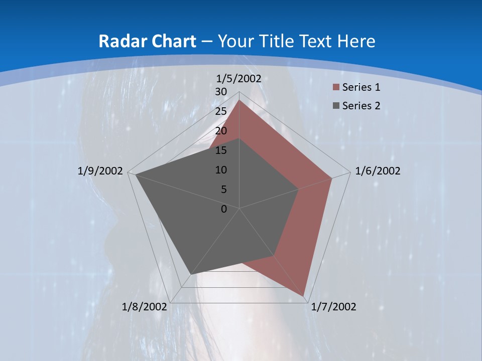 Water Hair Body PowerPoint Template