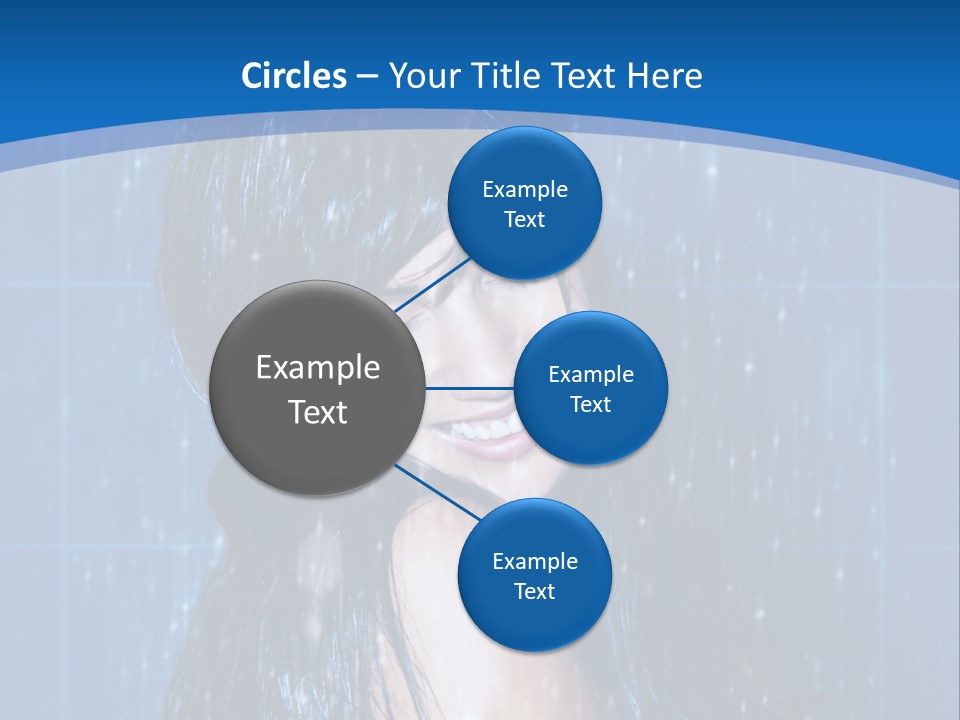 Water Hair Body PowerPoint Template