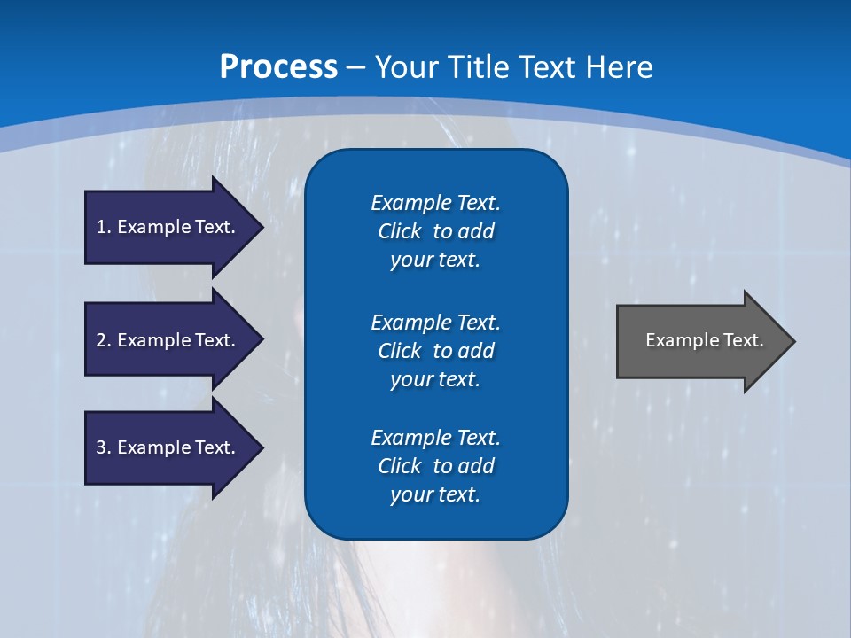 Water Hair Body PowerPoint Template