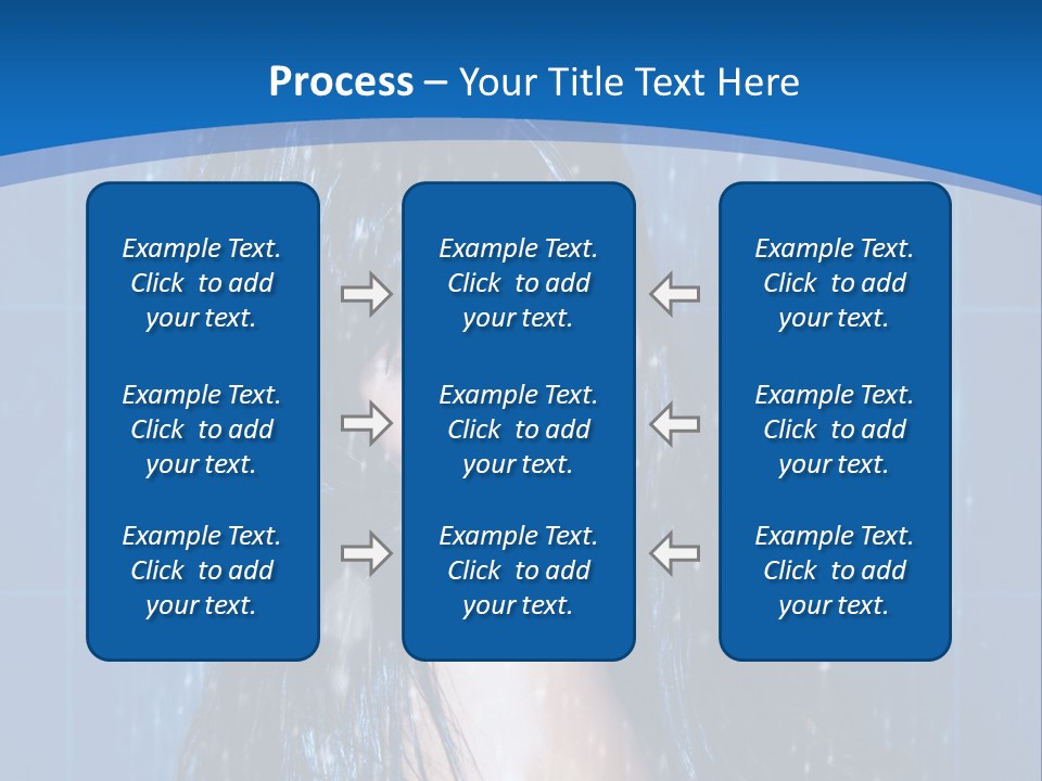 Water Hair Body PowerPoint Template