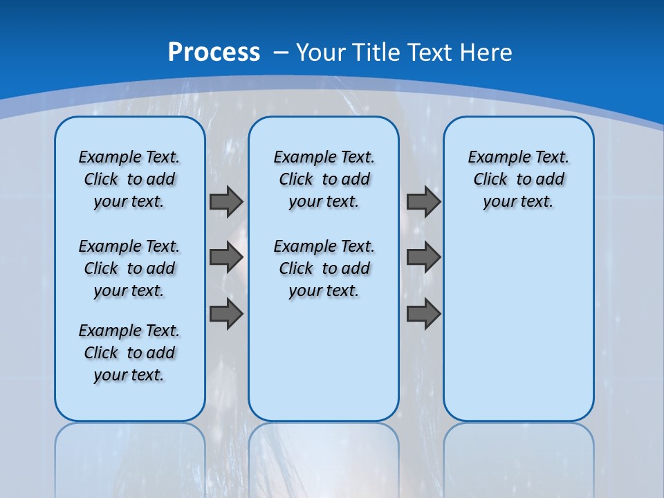 Water Hair Body PowerPoint Template