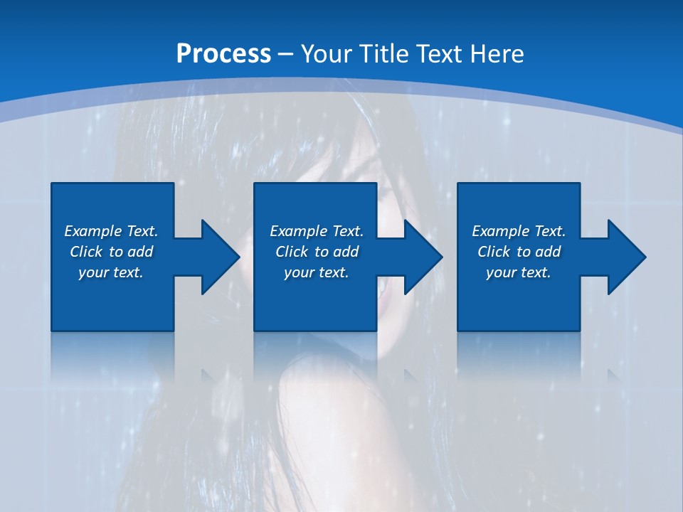 Water Hair Body PowerPoint Template