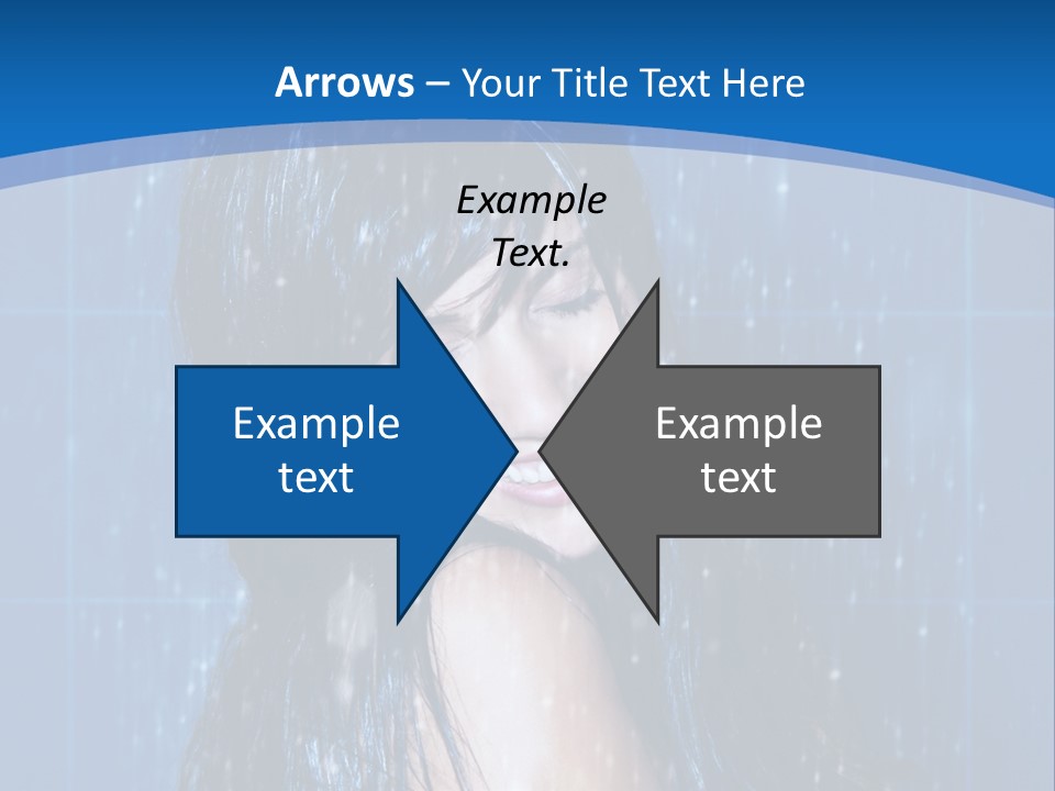 Water Hair Body PowerPoint Template