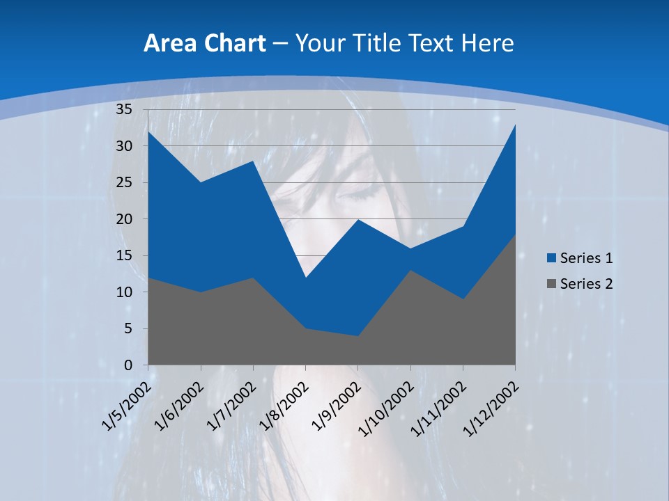 Water Hair Body PowerPoint Template
