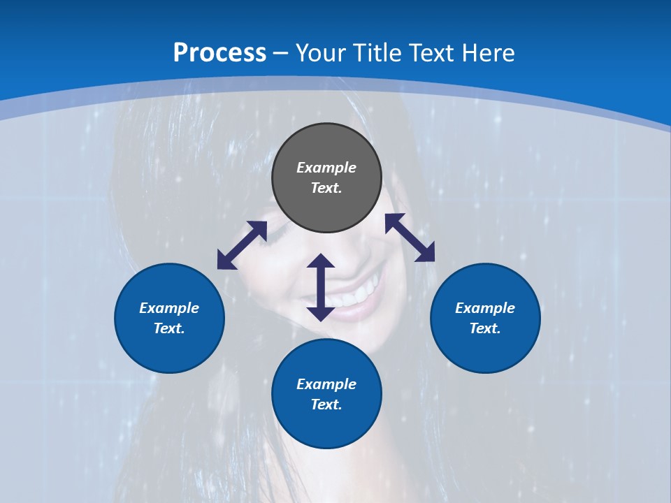 Water Hair Body PowerPoint Template