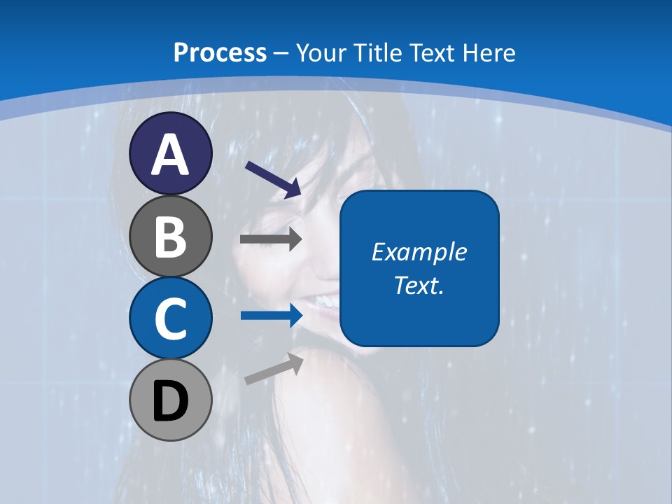 Water Hair Body PowerPoint Template