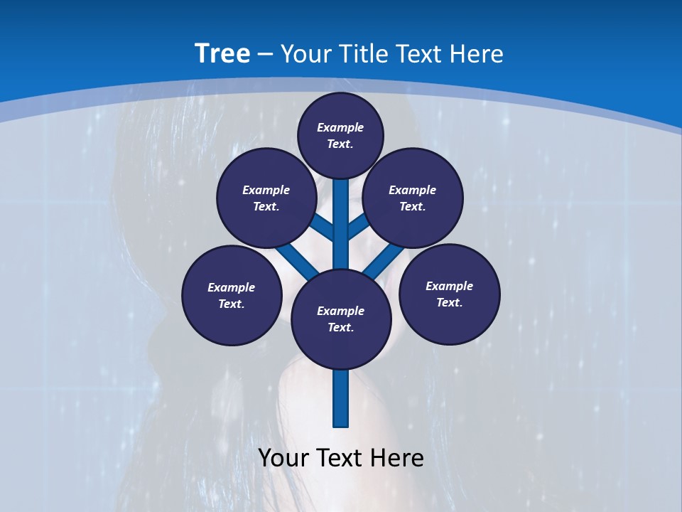 Water Hair Body PowerPoint Template