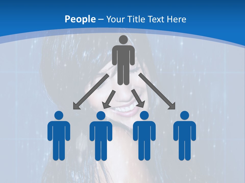 Water Hair Body PowerPoint Template