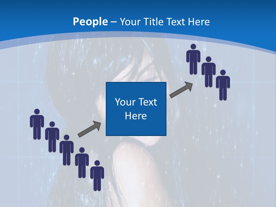 Water Hair Body PowerPoint Template