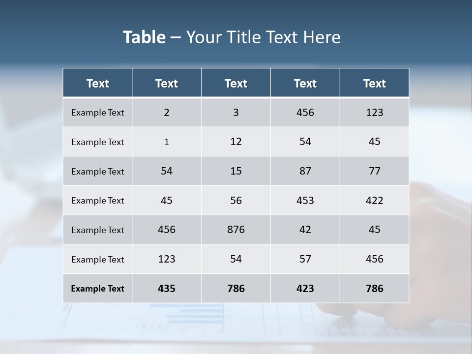 Holding Focus Consulting PowerPoint Template
