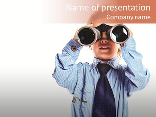 Study Preschooler School PowerPoint Template