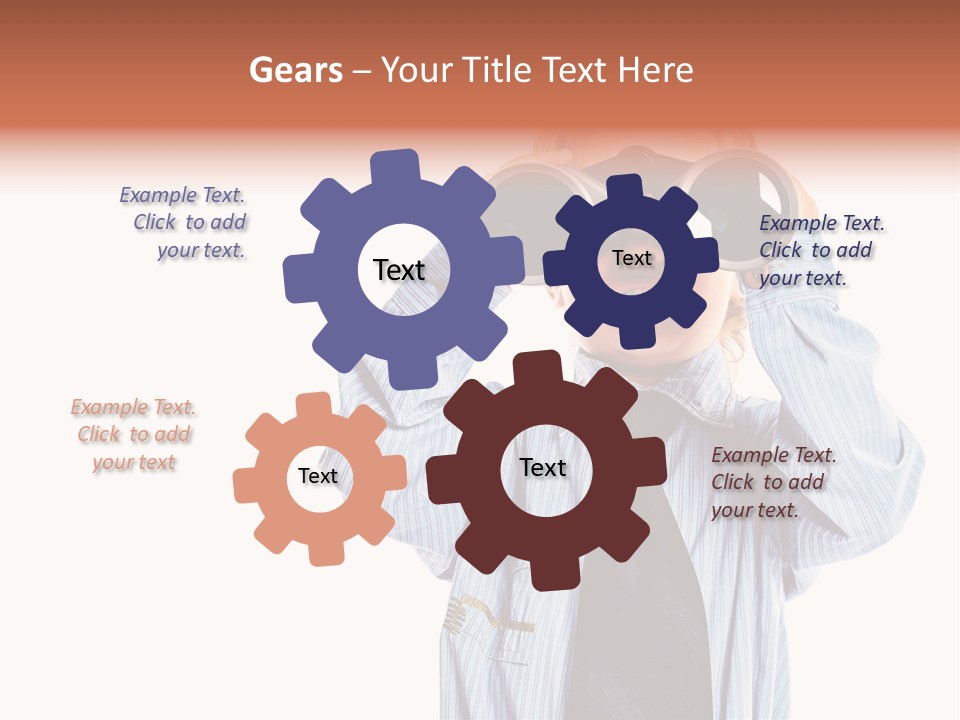 Study Preschooler School PowerPoint Template