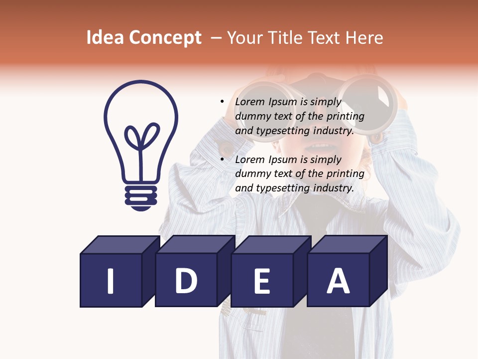 Study Preschooler School PowerPoint Template