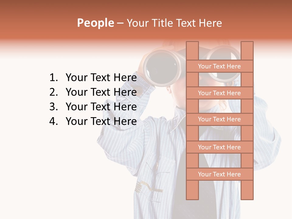 Study Preschooler School PowerPoint Template