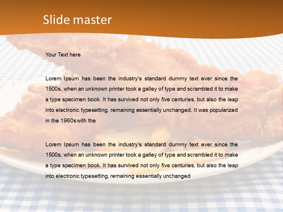 Lemon Unhealthy Haddock PowerPoint Template