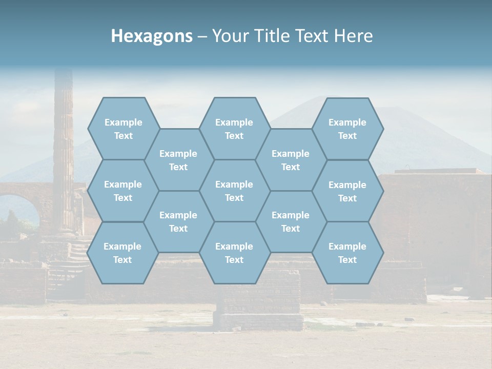 Unesco Forum Ancient PowerPoint Template