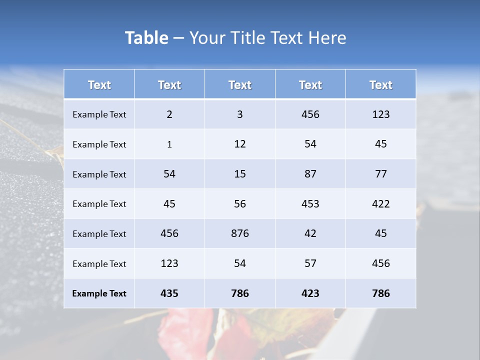 Autumn Work Fall PowerPoint Template