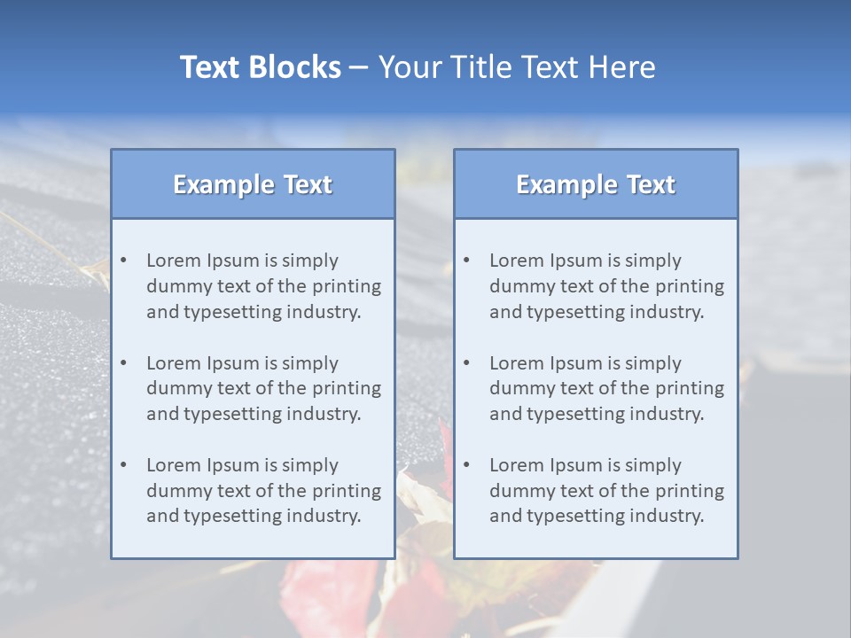 Autumn Work Fall PowerPoint Template