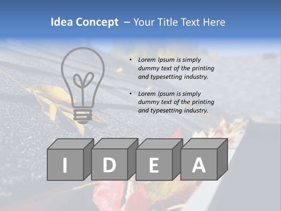 Autumn Work Fall PowerPoint Template