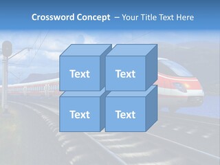Arrival Locomotive Traffic PowerPoint Template