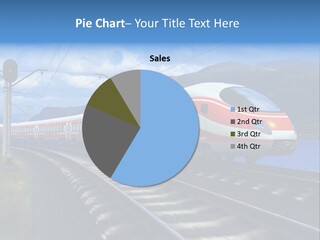 Arrival Locomotive Traffic PowerPoint Template