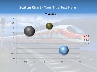 Arrival Locomotive Traffic PowerPoint Template