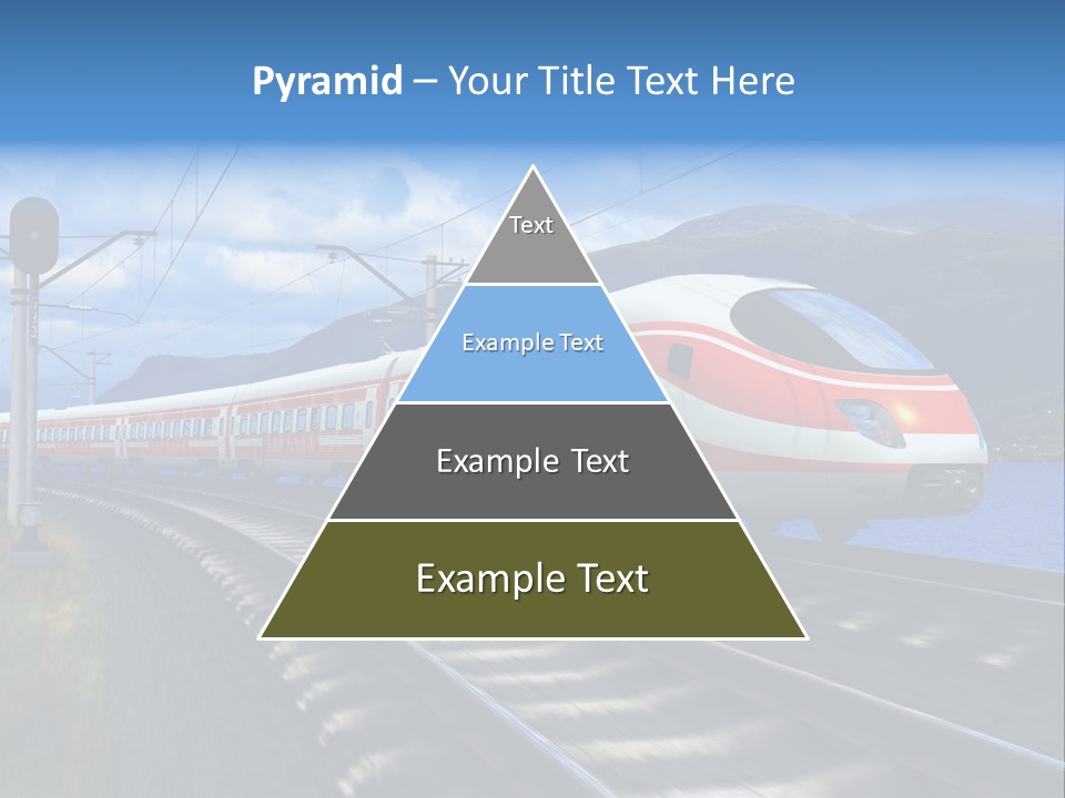 Arrival Locomotive Traffic PowerPoint Template