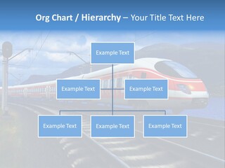Arrival Locomotive Traffic PowerPoint Template