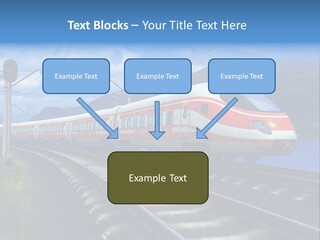 Arrival Locomotive Traffic PowerPoint Template