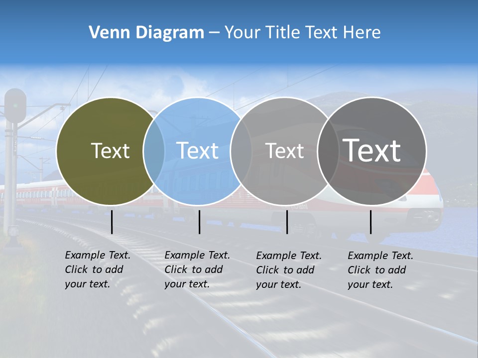 Arrival Locomotive Traffic PowerPoint Template