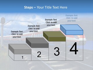 Arrival Locomotive Traffic PowerPoint Template