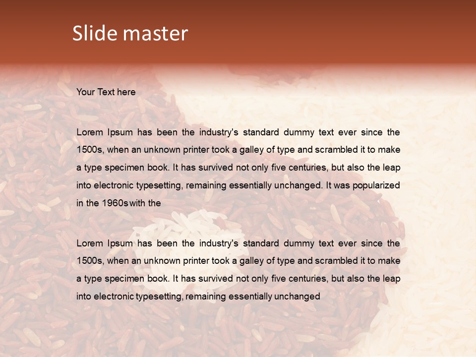 Food Object Meal PowerPoint Template